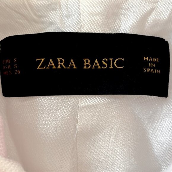 ZARA JACKET FLORAL GRAPHIC COAT BLOOMING OFF WHITE  RED PURPLE JACKET SMALL - Picture 10 of 13